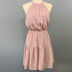 NORDSTROM Dusty pink mini dress size S